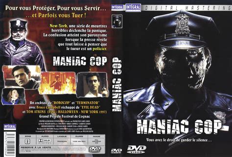 Jaquette DVD de Maniac cop Cinéma Passion