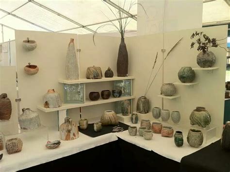Ceramics Pottery Booth Display Pottery Display Art Fair Display