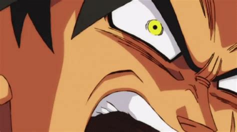 Podrias hacer este poster con calidad suplime? Broly Dragon Ball Super GIF - Broly DragonBallSuper Angry ...