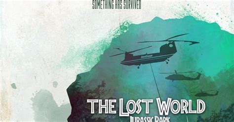 Leonardo Paciarotti Leoarts Inspired Movie Poster 3 The Lost World Jurassic Park 1997
