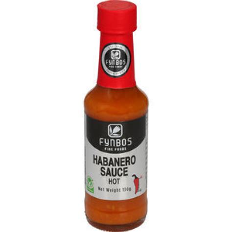 Fynbos Fine Foods Hot Sauce Habanero Reviews Black Box
