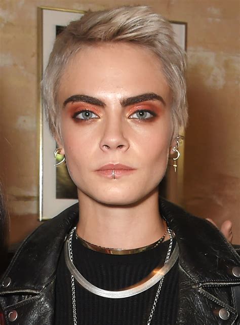 Cara Delevingne Debuts Chocolate Pixie Hair — See Her Drastically Different Do