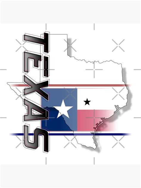 Texas Vertical Poster By Rickspix Redbubble