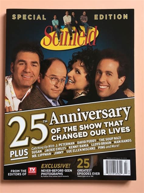 Seinfeld 25th Anniversary Special Edition Magazine Tv Guide Special