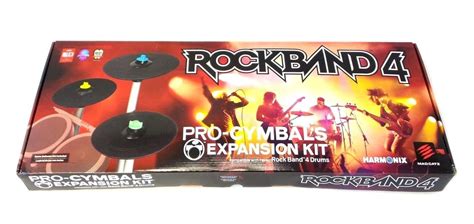 Rock Band 4 Pro Cymbals Expansion Drum Kit Pratos Bateria Game Games
