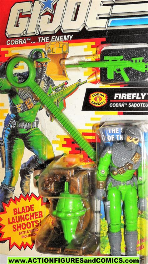 Gi Joe Firefly 1991 1992 V2 Hasbro Gijoe Vintage Action Figures Moc 41
