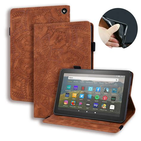 Dteck Folio Case For Amazon Kindle Fire Hd 8 10th Generation Hd 8