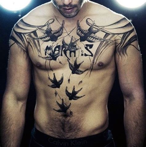 Chest Cover Up Tattoos For Men Chest Tattoo Words Cool Chest Tattoos Bone Tattoos Chest Piece