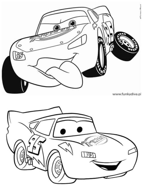 desenhos do Relâmpago McQueen para colorir e imprimir