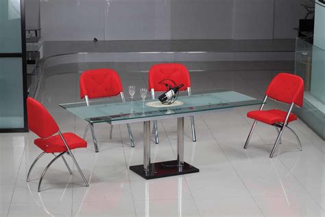 Fancy Glass Table D201 C207 China Functional Table And Dining Table