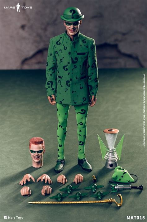 Pre Order Mar Toys Mat015 16 The Forever Riddler Jim 12 Male Action Figure Toy Ebay