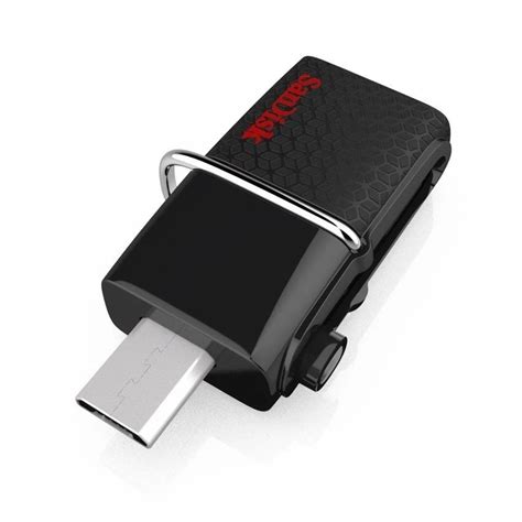 Sandisk Ultra 16gb Otg Dual Flash Drive Black Shopee Philippines