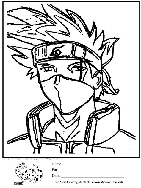 Awesome Naruto Coloring Page Naruto Coloring Pages Coloring Books
