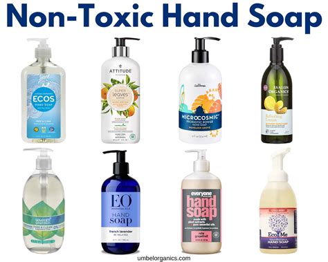 The Best Non Toxic Hand Soap Umbel Organics Umbel Organics