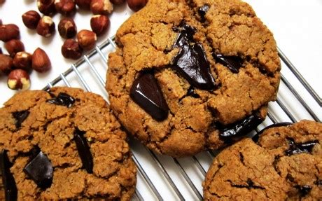 Hazelnut Butter And Cardamom Chocolate Chunk Cookies Vegan Gluten