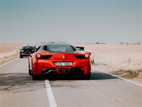 Download Wallpaper 1400x1050 Ferrari 458 Ferrari Red Sports Car