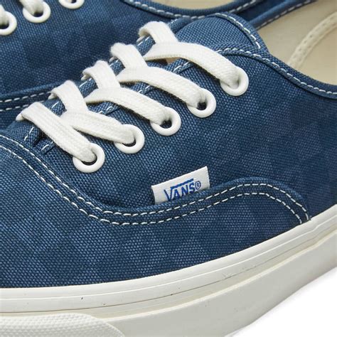 Vans Vault Og Authentic Lx Checkerboard And Majolica Blue End Us