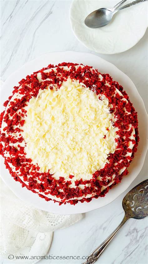 Eggless Red Velvet Cake With Cream Cheese Frosting Recipe Eggless
