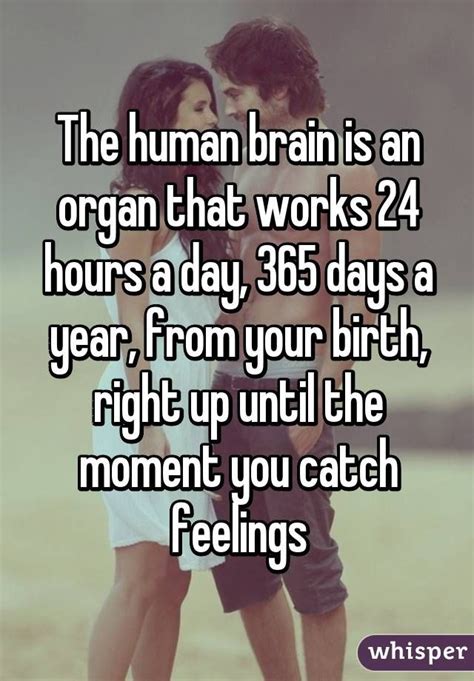 The Human Brain Is An Organ That Works 24 Hours A Day 365