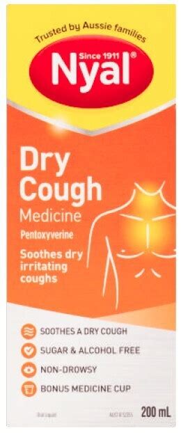 Nyal Dry Cough Mixture 200ml Offer At Coles