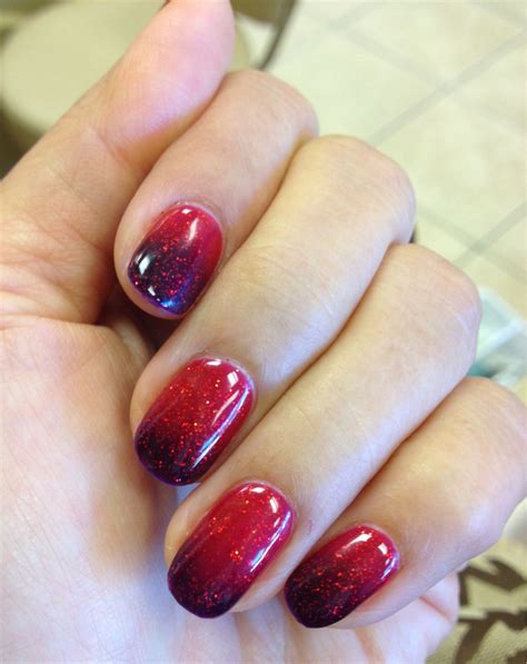 Scarlet Stars By Perfect Match Mood Color Changing Gel Bright Nails
