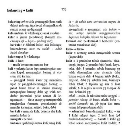 Bahasa Indonesia Kamus