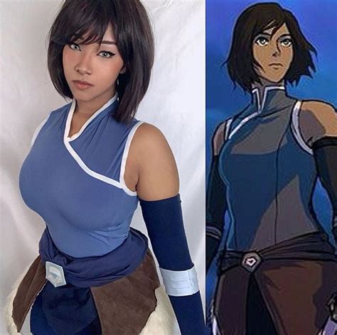 Korra Cosplay By Uniquesora From Avatar Gag