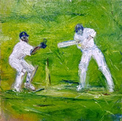 Cricket Painting At Explore Collection Of Cricket