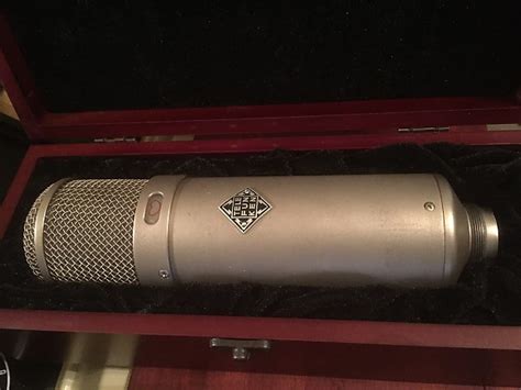 Vintage Telefunken U48 1950s Tube Microphone Serviced By Tom Reverb