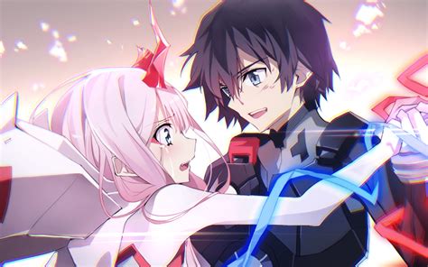 Hiro And Zero Two Wallpapers Wallpaper Cave