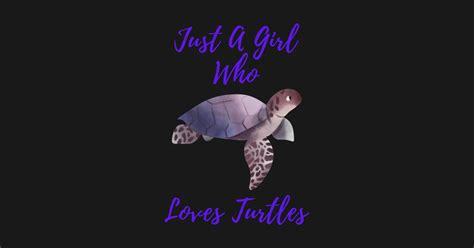 Just A Girl Who Loves Turtles Just A Girl Who Loves Turtles Sticker Teepublic