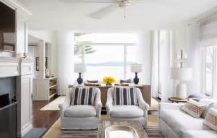 Crisp White And Natural Color Palate Living Room Decor