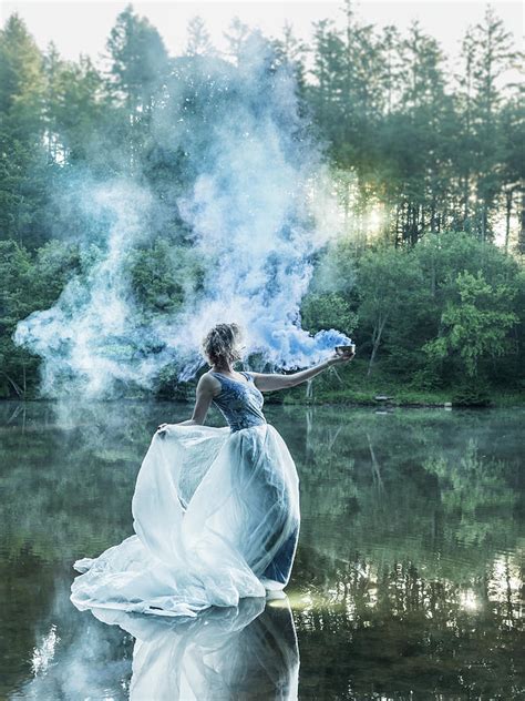 The Mist Fairy Photograph By Claudia Weber Gebert Fine Art America