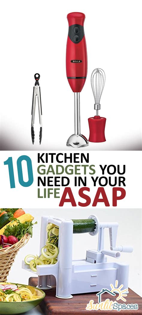10 Kitchen Gadgets You Need In Your Life Asap Sunlit