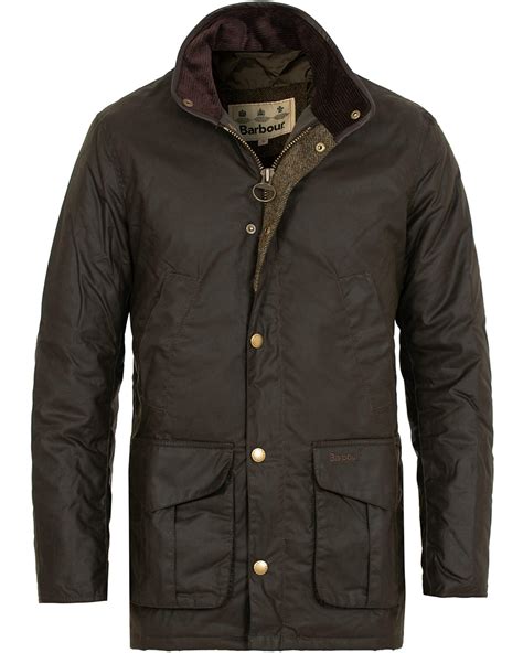Barbour Lifestyle Hereford Wax Jacket Olive Hos