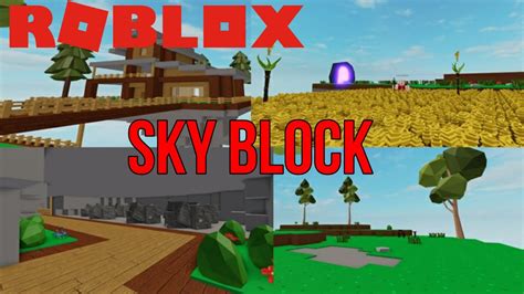 Roblox Sky Block Youtube