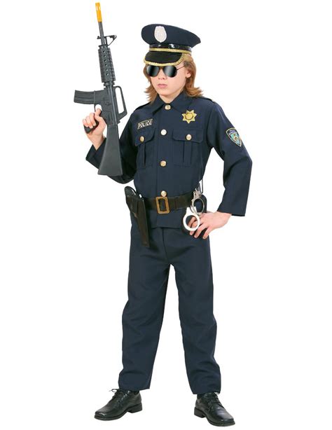Disfraz De Policía Para Niño