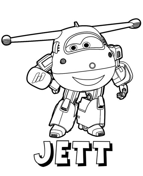 Free download 34 best quality super wings coloring pages at getdrawings. Jett coloring page - Topcoloringpages.net