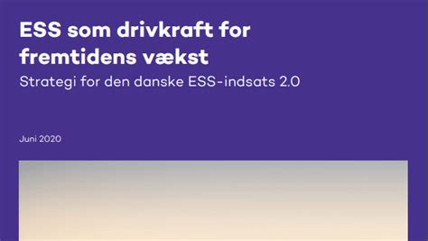 The Danish Ess 20 Strategy Linx