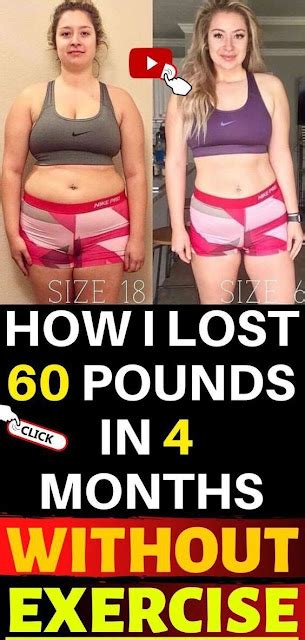 Lose Weight Easily How I Lost 60 Pounds