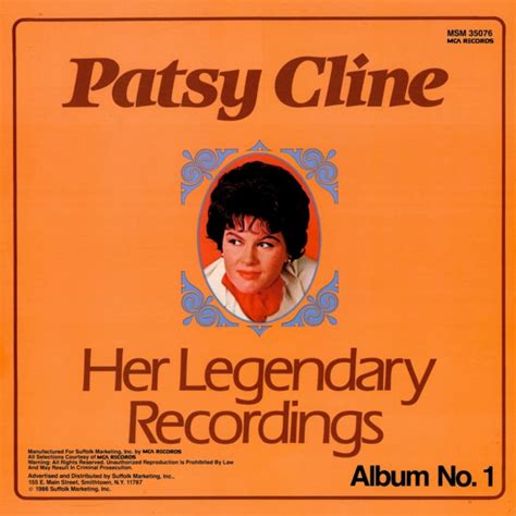 her legendary recordings album 1 by patsy cline compilation reviews ratings credits song