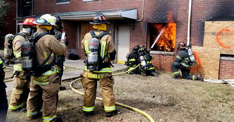 Firefighter Training at Former Franklin Heights Complex