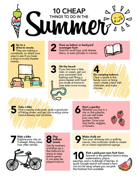 10 Cheap Things To Do This Summer White Rose Credit Union
