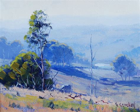 Beautiful Australian Landscape Oil Paintings By Graham Gercken Пейзаж