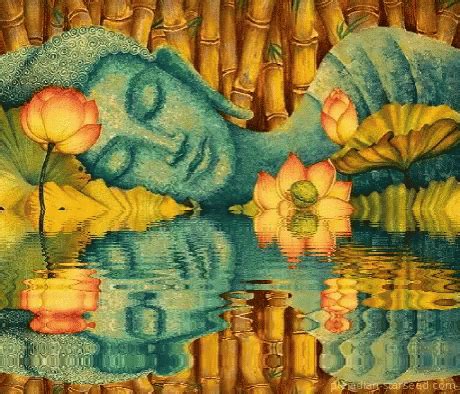 Buddha Peaceful GIF Buddha Peaceful Sleep Discover Share GIFs Buddha Art Painting