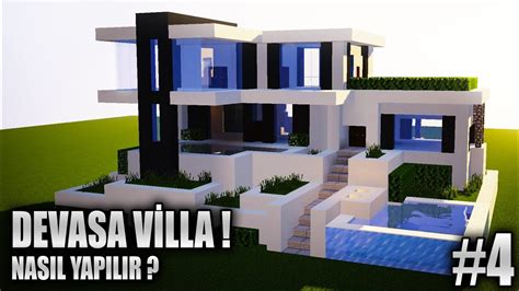 Devasa Vİlla Nasıl Yapılır Türkçe Detaylı Anlatım Minecraft Villa Yapımları 4 Youtube