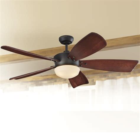 Harbor Breeze Saratoga 60-in Oil Rubbed Bronze LED Indoor Ceiling Fan
