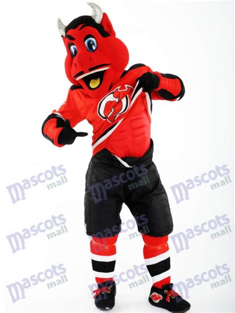 Nj Devil Du Costume De Mascotte Des Devils Du New Jersey Red Devil