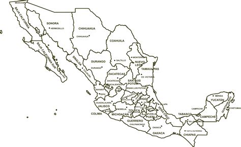 bilden schließen Nachfolger mapa republica mexicana con nombres Null Dummkopf Ausblick