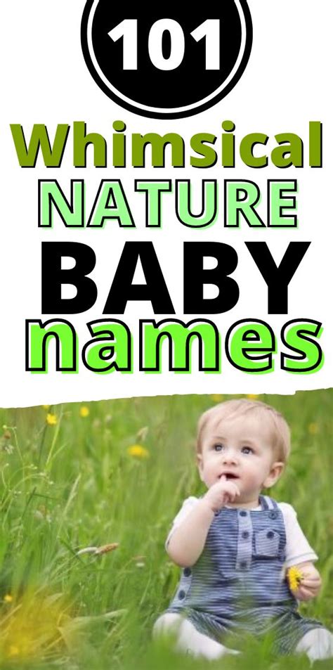 101 Whimsical Nature Baby Names With Meanings Growing Serendipity